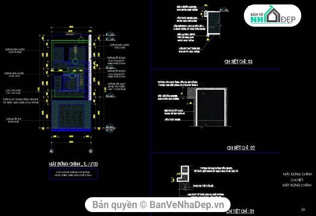 Nhà phố 3 tầng 4.98x15.79m,bản vẽ nhà phố 3 tầng,Thiết kế nhà phố 3 tầng,Mẫu nhà phố 3 tầng,bản vẽ nhà phố 3 tâng 4.98x15.79m