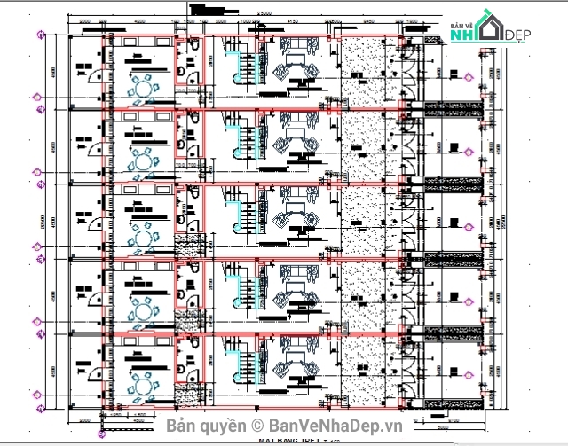 nhà liền kề 3 tầng,bản vẽ nhà phố liền kề,mặt tiền 4.5,bản vẽ nhà liền kề 3 tầng,nhà 3 tầng 4.5x18.3m