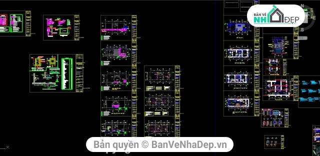 Nhà phố 6x16m,bản vẽ nhà phố 3 tầng,Nhà 3 tầng KT 6x16m,bản vẽ 3 tầng,thiết kế nhà phố 3 tầng