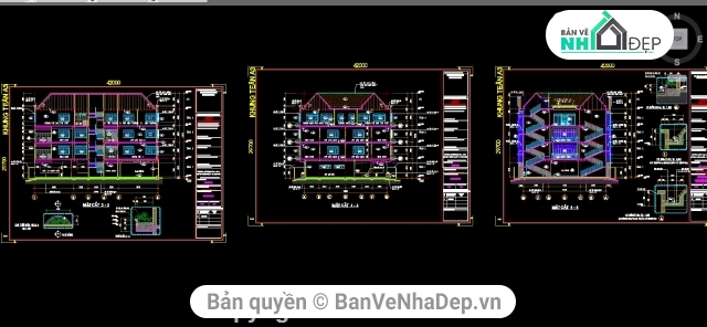 Trường mầm non 3 tầng,trọn bộ bản vẽ trường mâm non,Model trường mầm non,full bản vẽ trường mầm non,thiết kế trường mầm non