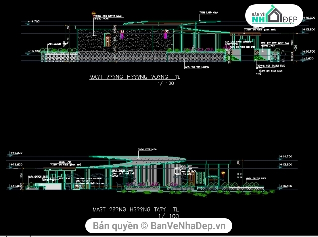 quán cafe du lịch sinh thái,Hồ sơ thiết kế trường,OCEAN BLUE,du lịch sinh thái,bộ bản vẽ quán cafe sinh thái