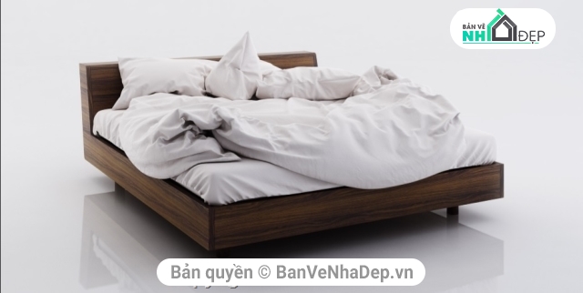 thiết kế giường đẹp,giường ngủ Sketchup,skp giường ngủ,mẫu giường ngủ