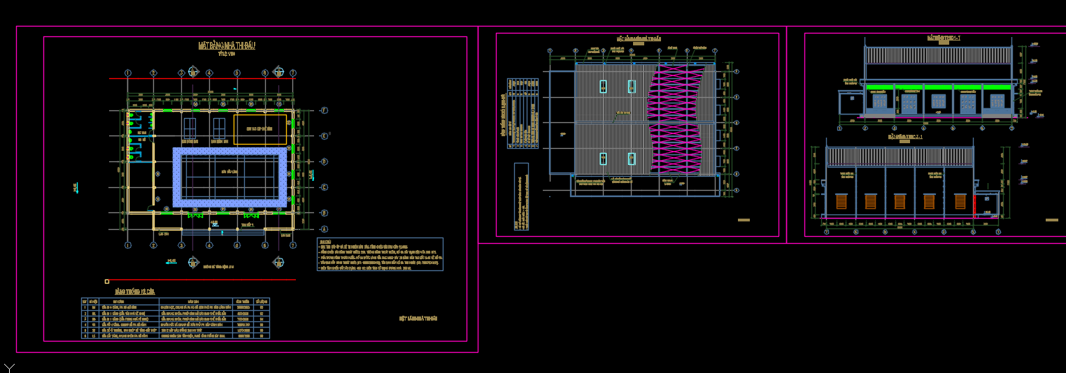 nhà thi đấu,nhà tập thể thao,nhà đa năng,bể bơi,sân thể thao,sân bóng
