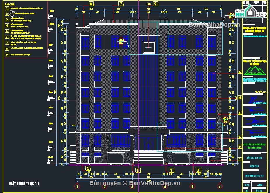 trụ sở bảo hiểm,file cad trụ sở bảo hiểm,kiến trúc bảo hiểm