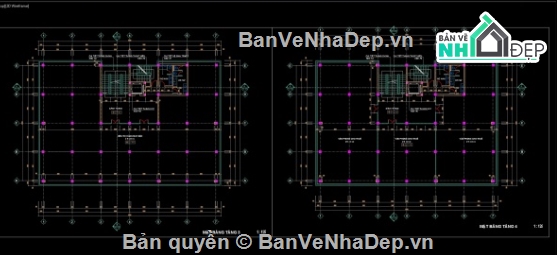 trung tâm thương mại,Trung tâm thương mại 5 tầng,file cad trung tâm thương mại