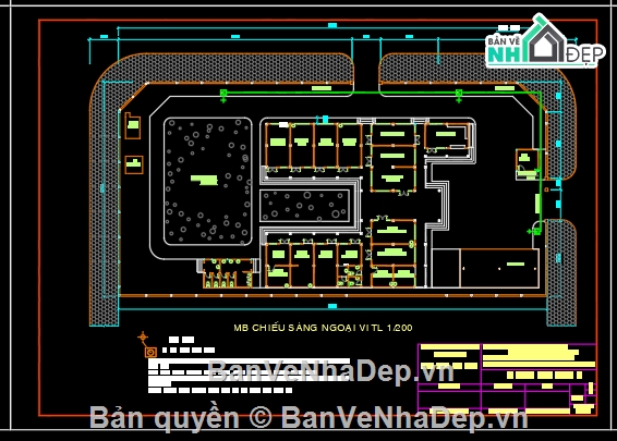 trạm y tế xã,file cad trạm ý tế xã,kiến trúc trạm ý tế xã