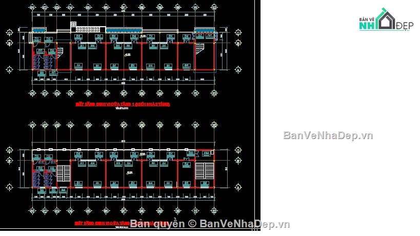 bản vẽ trường học,xây dựng dân dụng,sau thẩm định