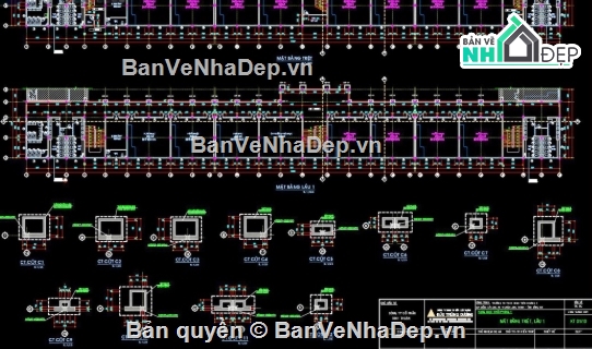 trường học,file cad trường học,trường học file cad