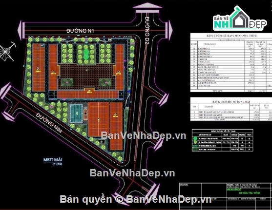 trường học,file cad trường học,trường học file cad
