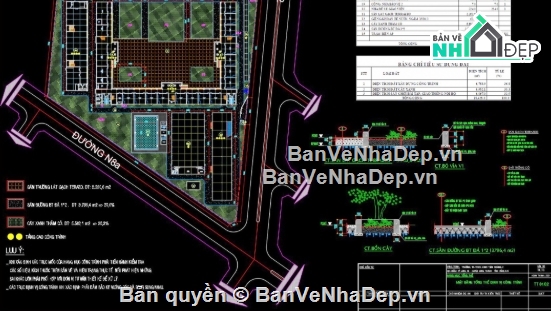 trường học,file cad trường học,trường học file cad