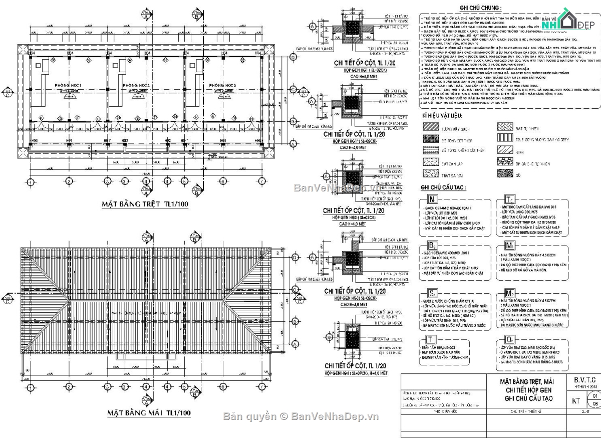Bản vẽ trường tiểu học,Bản vẽ trường tiểu học An Phước,Bản vẽ trường tiểu học đẹp