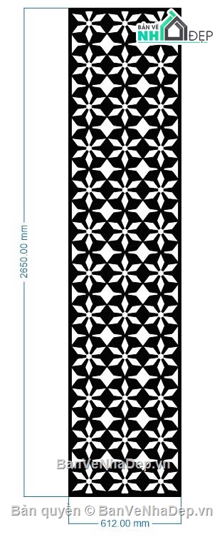 Vách cổng bông tuyết,vách cổng dxf,file dxf vách cổng