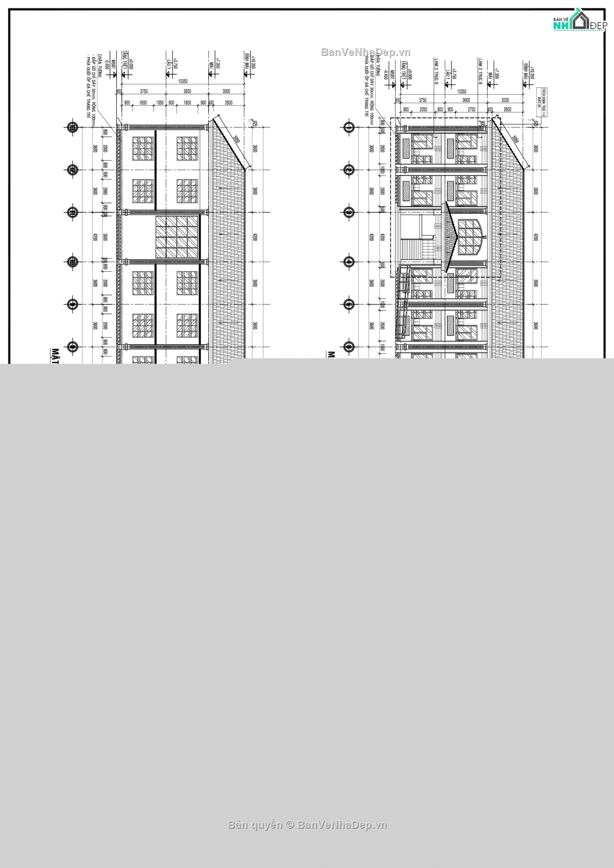 Xây dựng khối 10 phòng học lầu trường TH&THCS,10 phòng học lầu,10 phòng học,khối 10 phòng học,phòng học,thiết kế phòng học